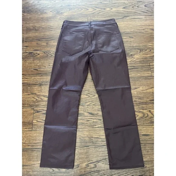 Gap Women's Size 28 / 6 Short Vintage Slim Mid Rise Coated‎ Shiny **Measure 32" - Picture 4 of 9